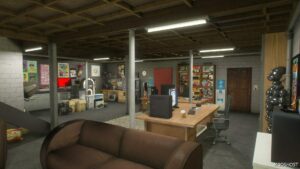 GTA 5 Map Mod: IT Crowd Inspired Basement Menyoo (Featured)