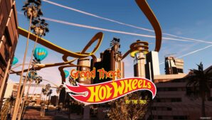 GTA 5 Mod: HOT Wheels Ymap / Fivem (Featured)