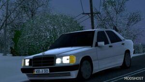 ETS2 Mercedes-Benz Car Mod: W201 190E V3.4 1.49 (Featured)