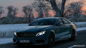 ETS2 Mercedes-Benz Car Mod: C218 Cls-Class V2.8 1.49 (Featured)