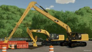 FS22 Caterpillar Forklift Mod: Cat336Fl Iclr (Featured)