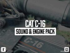 ATS Caterpillar Mod: CAT C-16 Sound & Engine Pack V1.2 1.49 (Featured)