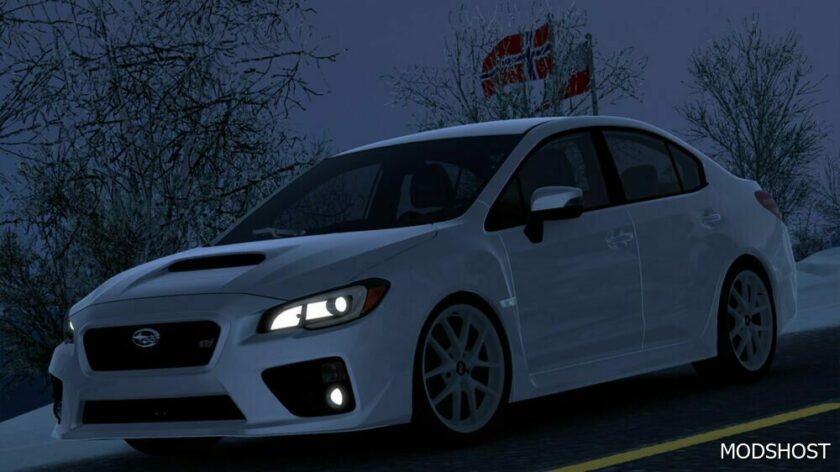 ETS2 Car Mod: Subaru Impreza WRX STI 2017 V3.4 1.49 (Featured)