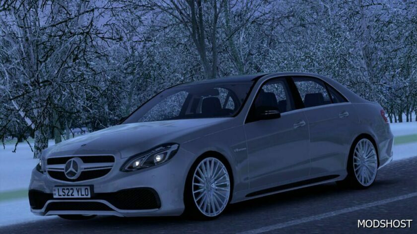 ETS2 Mercedes-Benz Car Mod: W212 2016 E63 AMG S V4.7 1.49 (Featured)