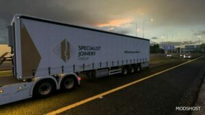 ETS2 Skin Mod: Specialist Joinery Trailer (Featured)