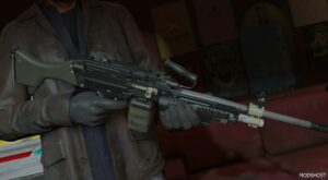 GTA 5 Weapon Mod: MW2 Bruen MK9 Animated (Featured)