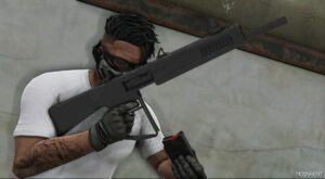 GTA 5 Weapon Mod: MW2 R AA-12 Animated (Image #4)