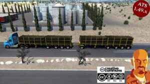 ATS Mod: Manac Logs Transport Trailers 1.49 (Image #2)