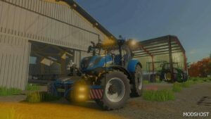 FS22 NEW Holland Tractor Mod: T6 Edited V1.1.2 (Featured)