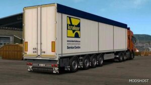 ETS2 Trailer Mod: Kraker Walkingfloor Pack by Kast V2.3.1 (Image #2)