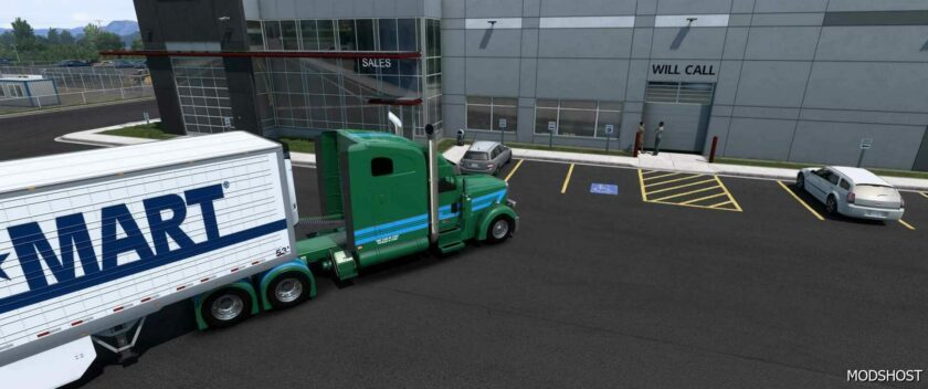 ATS Skin Mod: Ruda XL Green 1.49 (Featured)