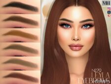 Sims 4 Eyebrows Hair Mod: Leyla Eyebrows N279 (Featured)