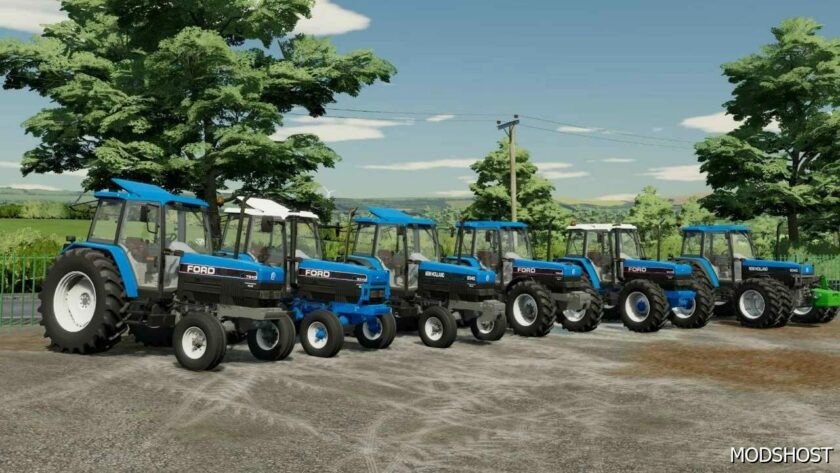 FS22 Ford Tractor Mod: NEW Holland/Ford 40 Series 6 Cylinder Pack V1.1 (Featured)