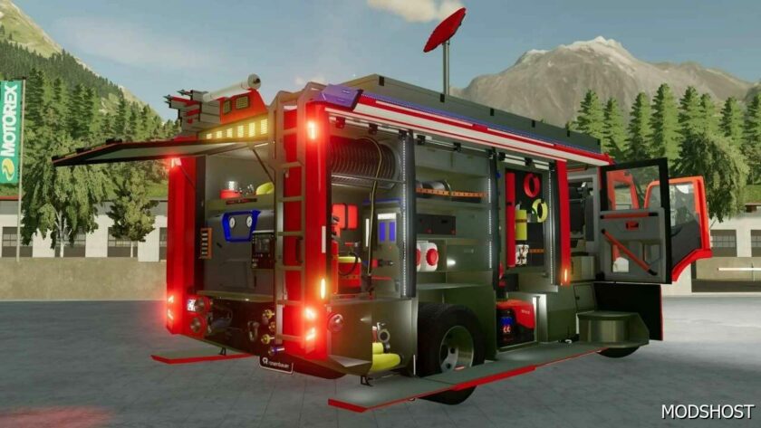 FS22 Vehicle Mod: Rosenbauer at 2020 V2.1.0.1 (Featured)