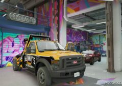 GTA 5 Vehicle Mod: Vapid Towtruck Add-On | Liveries | ELS V1.5 (Featured)