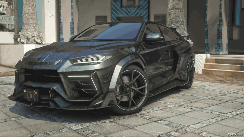 GTA 5 Lamborghini Vehicle Mod: Urus Mansory Coupe Add-On / Fivem V1.2 (Featured)