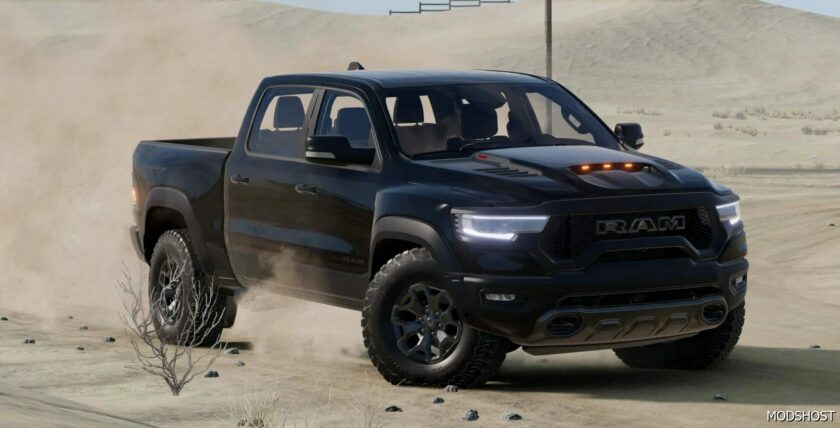 BeamNG Dodge Car Mod: 2022 Dodge RAM TRX V1.2 0.31 (Featured)