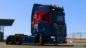 ETS2 Scania Mod: Chevreuse Skin for Eugene’s Scania S NG by ZEN Workshop (Featured)