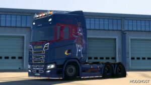 ETS2 Scania Mod: Chevreuse Skin for Eugene’s Scania S NG by ZEN Workshop (Image #2)