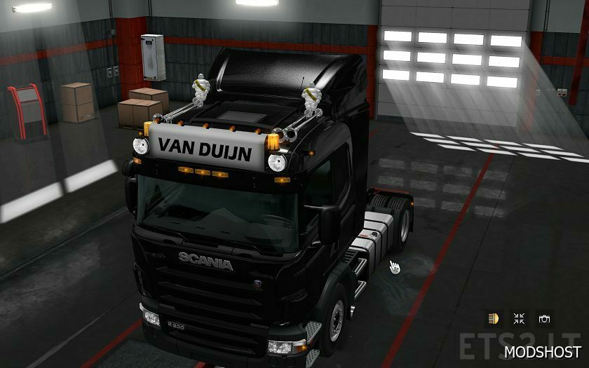 ETS2 RJL Part Mod: VD Custom Slots Lowroof Cabin RJL (Featured)