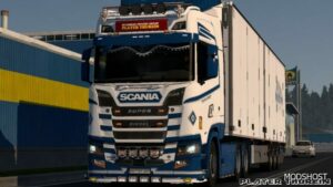 ETS2 Scania Mod: Skin C1 by Player Thurein (Featured)