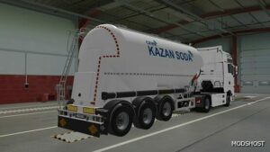 ETS2 Feldbinder Mod: Kazan Soda Skin for Feldbinder Silo Trailer 1.49 (Image #2)