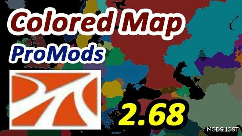 ETS2 Mod: Colored Map Zoom Crash FIX V2.0 (Featured)