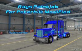 ATS Peterbilt Skin Mod: Rays for Viper2’s Modified Peterbilt 389 1.49 (Image #4)