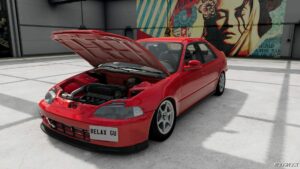 BeamNG Honda Car Mod: Civic Ej/Eg Sedan V1.1 0.31 (Image #2)