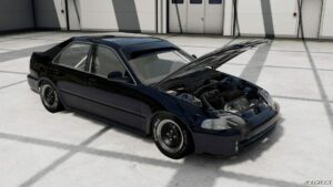 BeamNG Honda Car Mod: Civic Ej/Eg Sedan V1.1 0.31 (Image #4)