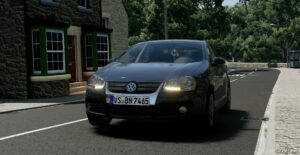 BeamNG Volkswagen Car Mod: Jetta V 2005-2010 V2.1 0.31 (Featured)