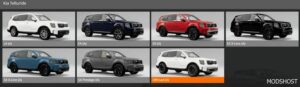 BeamNG Kia Car Mod: Telluride 2023/2024 0.31 (Image #2)