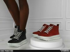 Sims 4 Male Shoes Mod: Sneakers (Male) – S012410 (Featured)