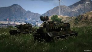 GTA 5 Vehicle Mod: Flakpz Gepard Add-On (Image #3)