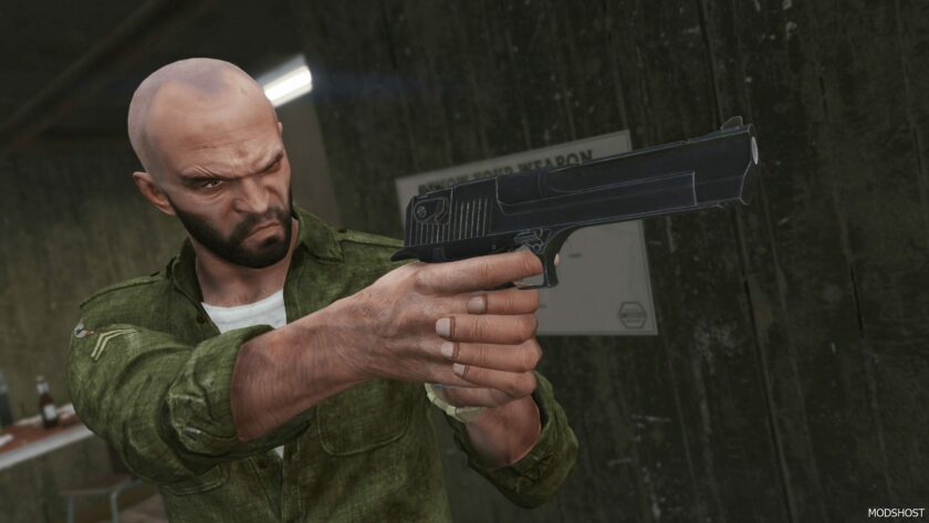 GTA 5 Weapon Mod: INS2 IMI Desert Eagle Mark XIX (Featured)