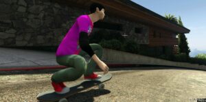 GTA 5 Player Mod: Skater KID (Featured)