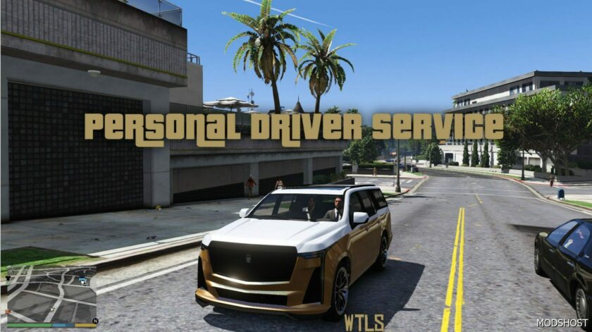 GTA 5 Script Mod: Personal Driver Service (NPC Autopilot) (Featured)