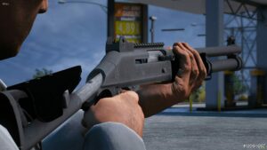 GTA 5 Weapon Mod: RON Benelli M4 (3 Versions) (Image #5)