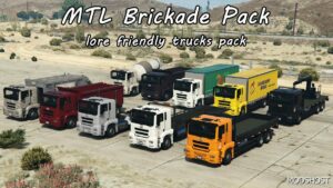 GTA 5 Vehicle Mod: MTL Brickade Pack 10IN1 Add-On | Liveries | WIP V3.0 Fivem/Sp (Featured)