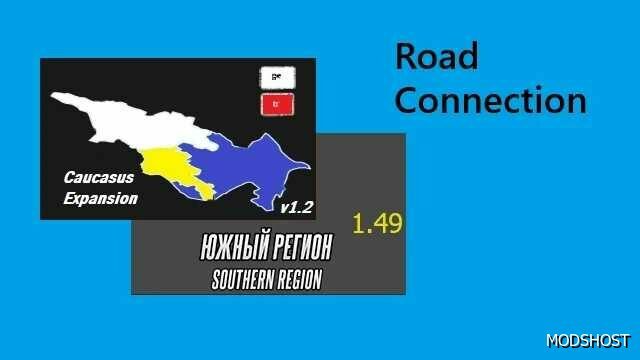 ETS2 Mod: Southern Region Map - Caucasus Expansion RC V0.1 (Featured)