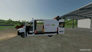 FS22 Mercedes-Benz Vehicle Mod: Mercedes Sprinter RWZ (Claas) V1.0.0.1 (Image #5)