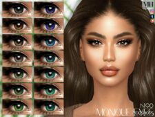 Sims 4 Mod: Monique Eyes N190 (Featured)