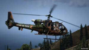 GTA 5 Vehicle Mod: SA.342M Gazelle Add-On (Featured)