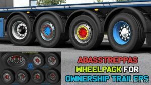 ETS2 Wheels Part Mod: Abasstreppas Wheel Pack for Ownership Trailers V1.2 (Featured)