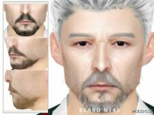 Sims 4 Hair Mod: Beard N145 (Featured)