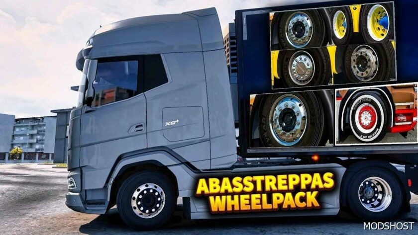 ATS Wheels Part Mod: Abasstreppas Wheelpack V3.8.1 1.49 (Featured)