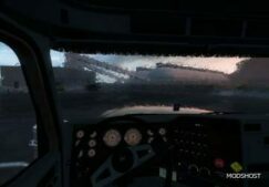 ATS Rain Weather Mod: Better Raindrops V1.9.2 1.49 (Featured)