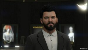 GTA 5 Player Mod: Michael | Bachelor Hair V1.2 (Image #2)