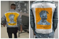 GTA 5 Player Mod: Mini Pack Denim Jacket for Franklin (Image #5)