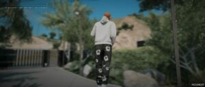 GTA 5 Player Mod: Denim Tears Jeans for MP Male (Image #4)